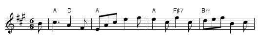 Melange - staff notation