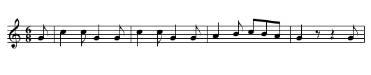 Mellow Horn, The - staff notation