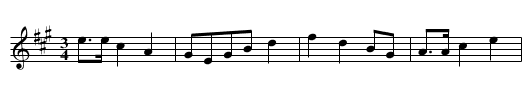 Melodia instrumentalna - staff notation