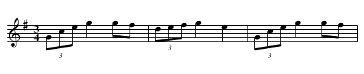 Melodia instrumentalna - staff notation