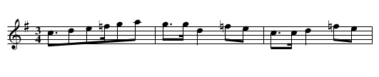 Melodia instrumentalna - staff notation