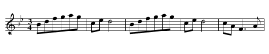 Melodia instrumentalna - staff notation