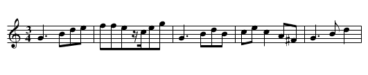 Melodia instrumentalna - staff notation