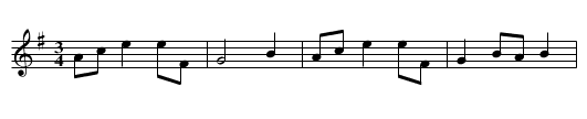 Melodia instrumentalna - staff notation