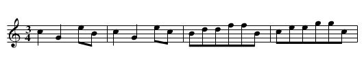Melodia instrumentalna - staff notation