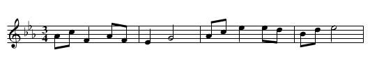 Melodia instrumentalna - staff notation