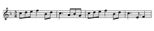 Melodia instrumentalna - staff notation