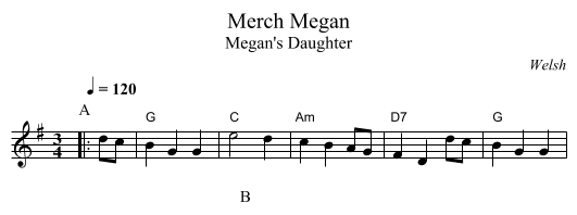 Merch Megan - staff notation