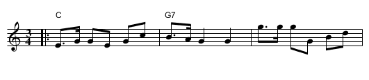 Meril&auml;isen masurkka - staff notation