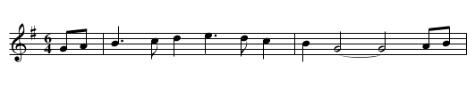 Mermaid [1] - staff notation
