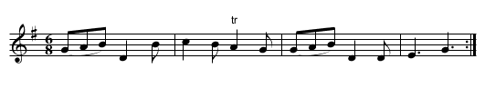 Merrily dance the Quakers. Pn1801.11 - staff notation