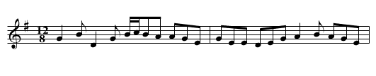 Merrily Kiss the Quaker - staff notation