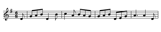 Merrily kiss the quaker - staff notation