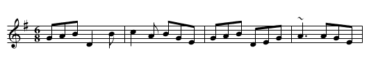 Merrily Kiss the Quaker's Wife - staff notation