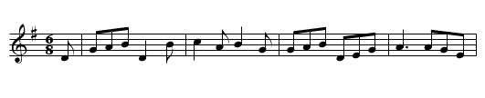 Merrily Kissed The Quaker's Wife - staff notation