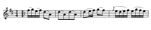 Merrily Trip it - staff notation