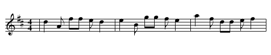 Merrily we dance and sing - staff notation