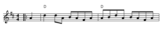 Merry Blacksmith - staff notation