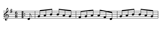 Merry Masons - staff notation