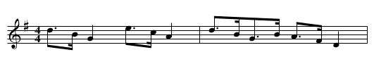 Merry Parson. JJo4.127, The - staff notation
