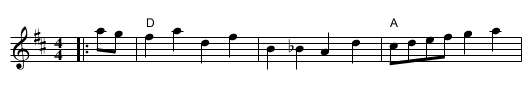 Merry Ploughboy, The  - staff notation