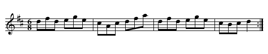 Merry-go-round. JaW.299, The - staff notation