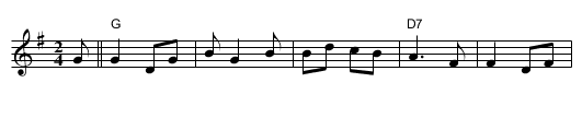 Mexican Polka - staff notation