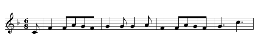 MF[ERK2 AUF O CHRIST - staff notation