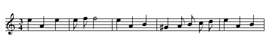 Michael and All Angels - staff notation