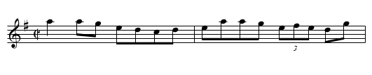 Michael Kennedy's Reel - staff notation