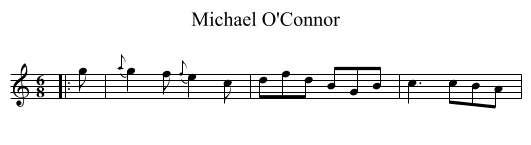 Michael O'Connor - staff notation