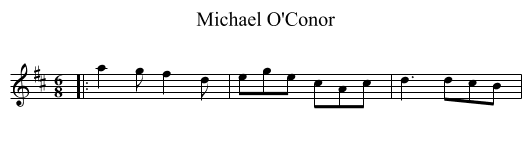 Michael O'Conor - staff notation