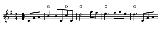 Michael Turner's Waltz - staff notation