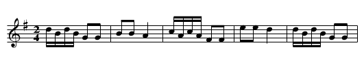 Michl, Michl, Låss dein Goasbock raus - schottisch/schottische/scottish - staff notation