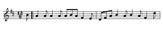 Micho Russell's Slide - staff notation
