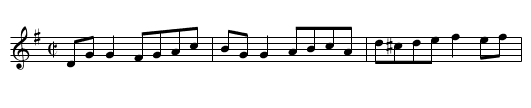 Micho Russell's - staff notation
