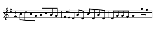 Micho Russell's - staff notation