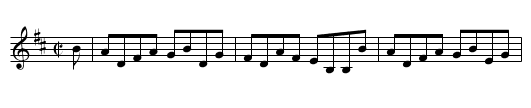 Mid Lothain - staff notation