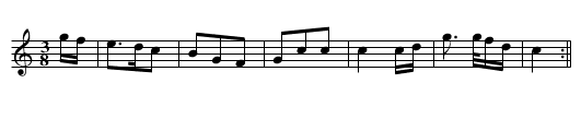 Midnight Fifer, The - staff notation