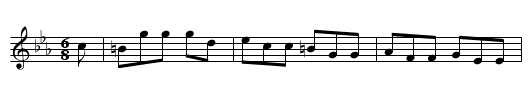 Midnight Ramble, The [2] - staff notation