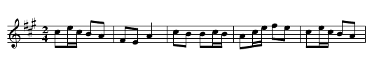 Mike Buckley's - staff notation
