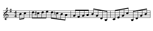 Mike Leonard's - staff notation