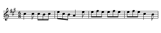 Miko Doyle's - staff notation