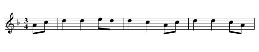 Mild Pretty Girl, The (An Cailin Deas Modhamhuil) - staff notation