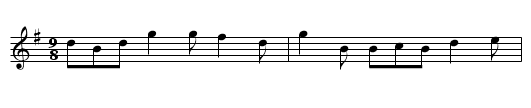 Mile to Ride, A - staff notation