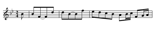 Milesian, The - staff notation