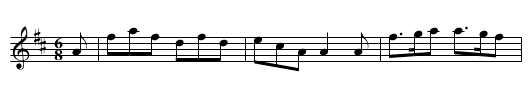MILFORD SETT (tune 4) - staff notation