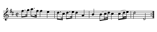 Milk Maid. JJo8.074, The - staff notation