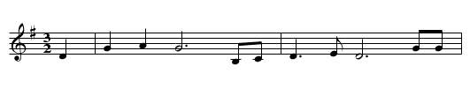 Mill o' Tifty's Annie - staff notation