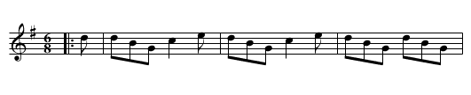 Mill of Howth.2voices. AJH.010 - staff notation